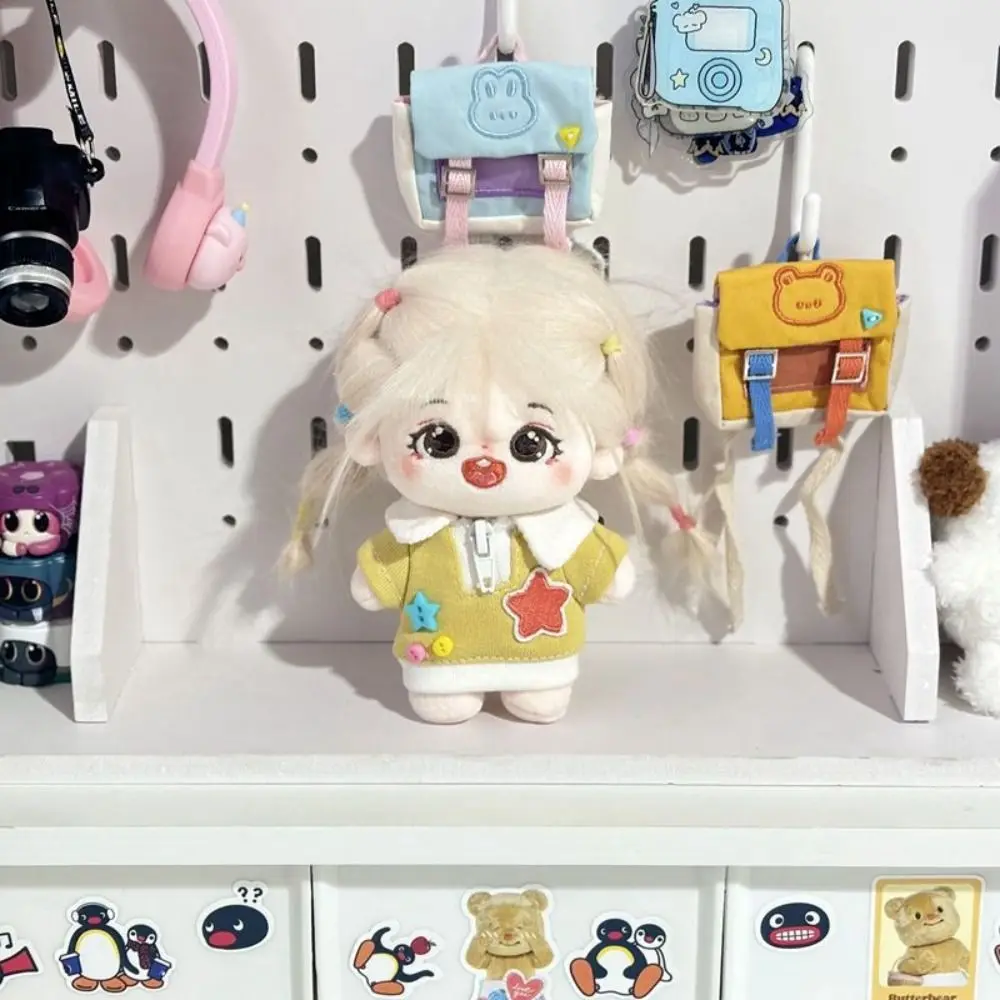 

Hoodie 10cm Cotton Doll Clothes Dress Up DIY Clothing Idol Doll Clothes Cat No Attributes Plush Toy Clothes Children's Gift