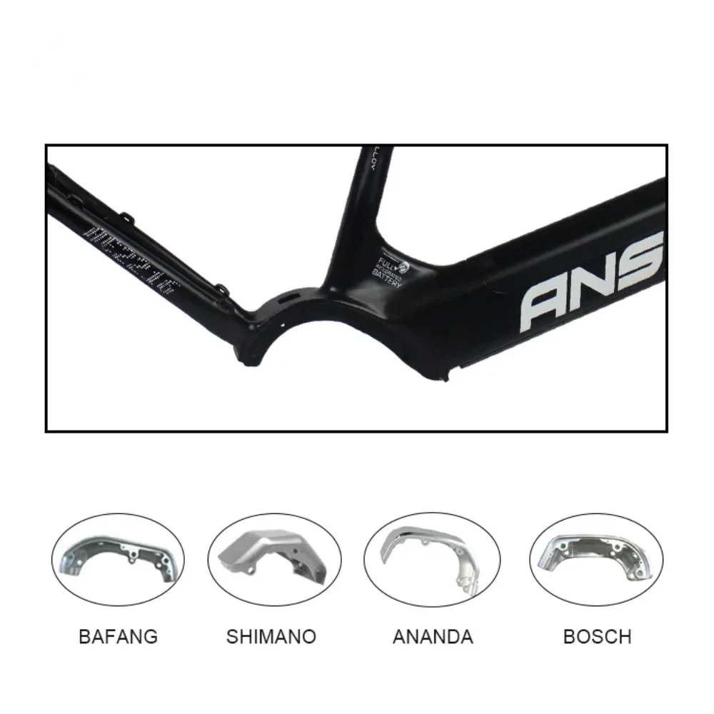 FOR 2023 Custom electric bicycle frame aluminium frames step through ebike frames