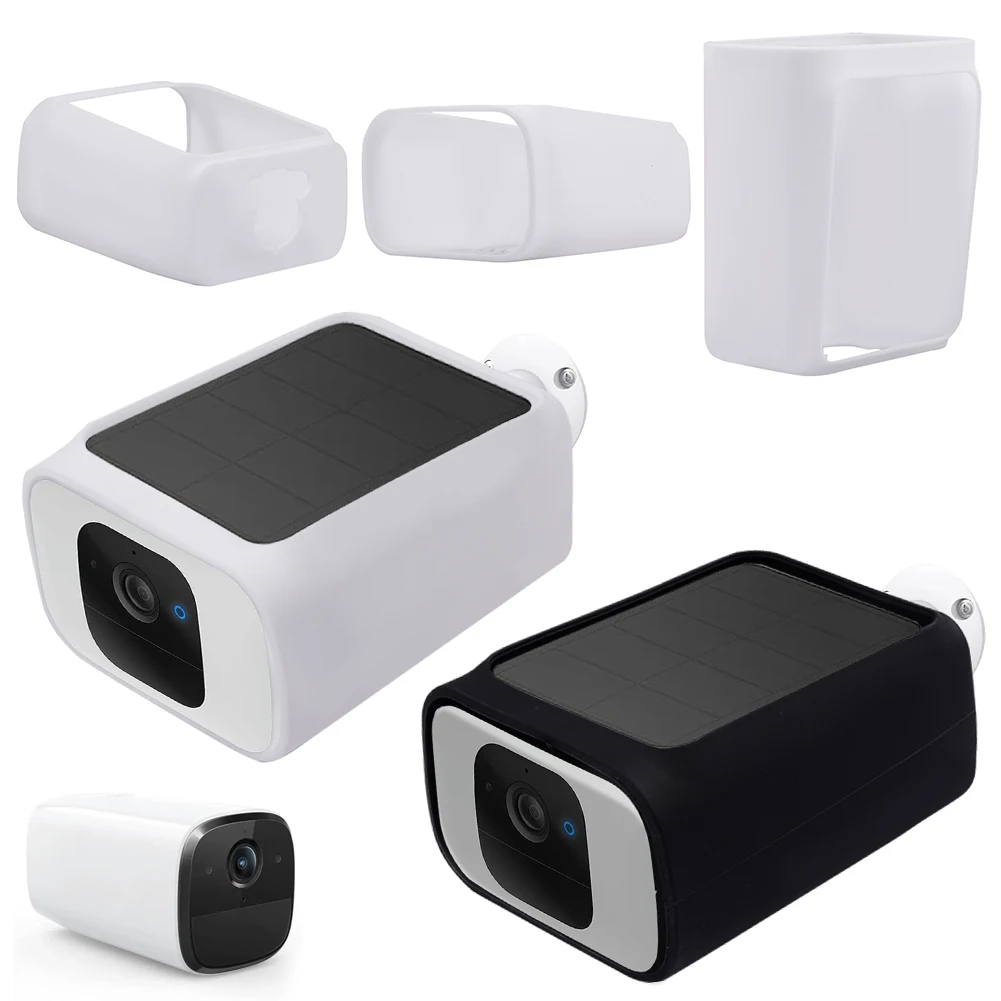 Silicone Cover Skin Against UV Rays and Rain Protective Cover Protective Case Cover for Eufy  Outdoor SoloCam S230(S40)