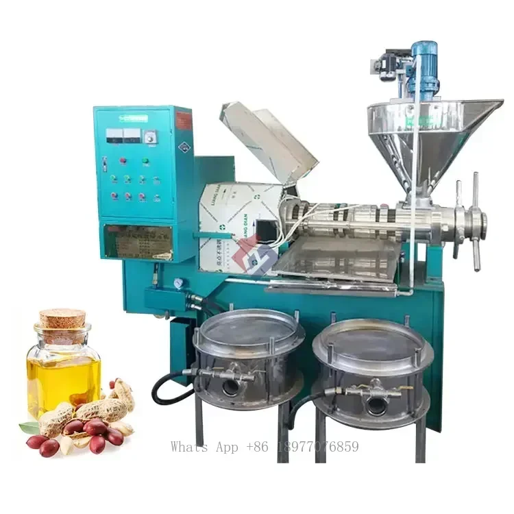 Seeds Oil Pressers Cooking Cold and Hot Oil Filter Extracting Making Machine