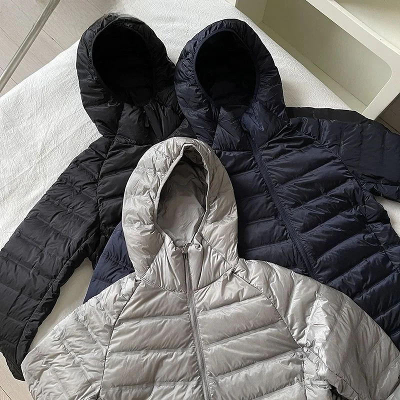 

Tagpresa мужской легкий Sl с капюшоном на пуху хлопок Jaet осень-зима модная молодежная теплая молния из полиэфирного волокна ort