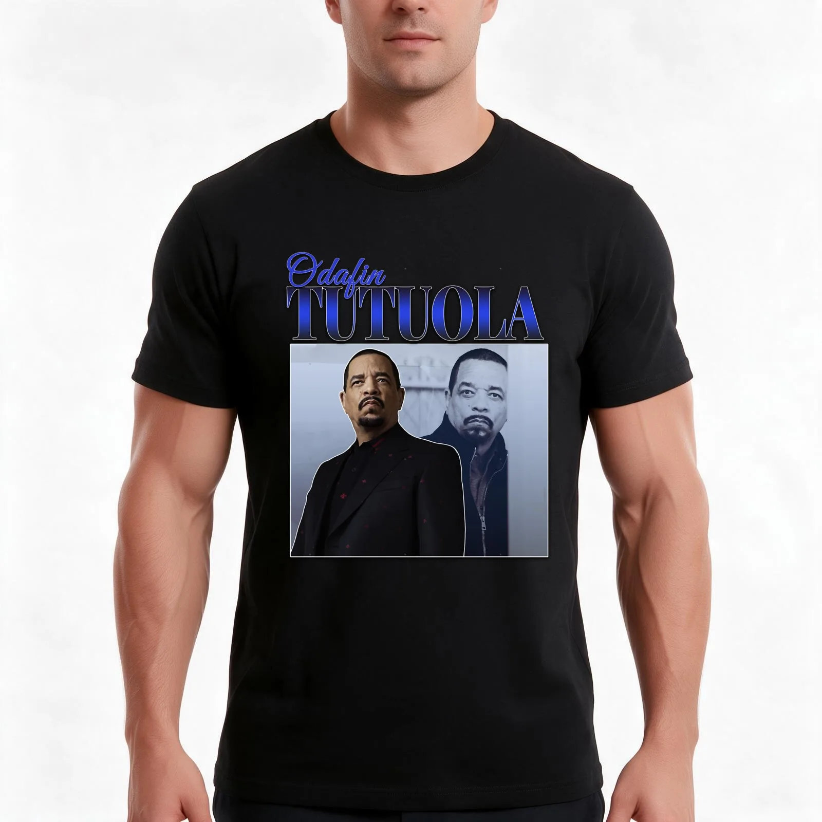Odafin (Fin) Tutuola 90s Inspired Vintage Homage T-Shirt, Summer Casual Cotton Tee, Oversized Streetwear Tops, Unisex Men Women