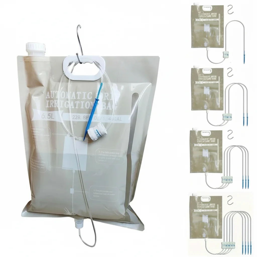 6.5L Automatic Plant Watering Device Control Of Water Dripping Flow Drip Irrigation Bag Gardening Irrigation Device