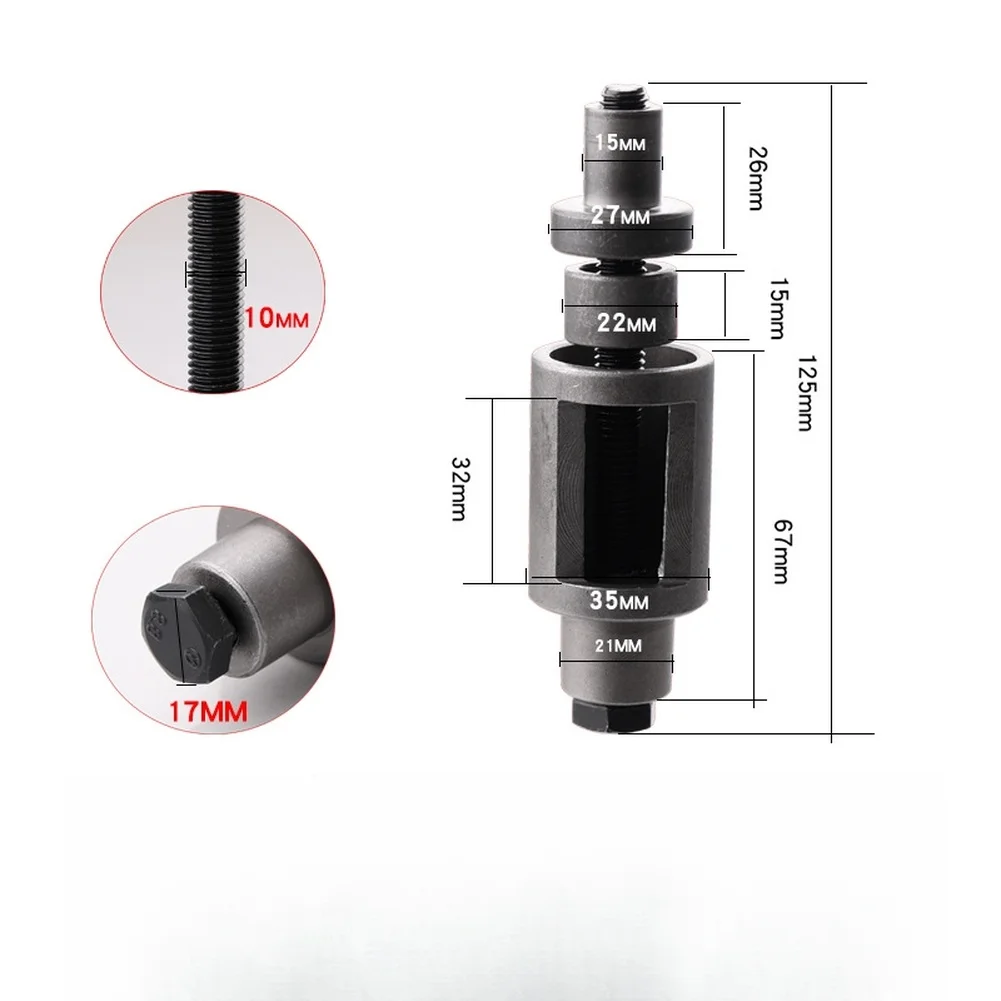 Motor Bushing Puller Bushing Remover Precision Engineered Long-lasting Construction Threaded Screw Mechanism Compact Design