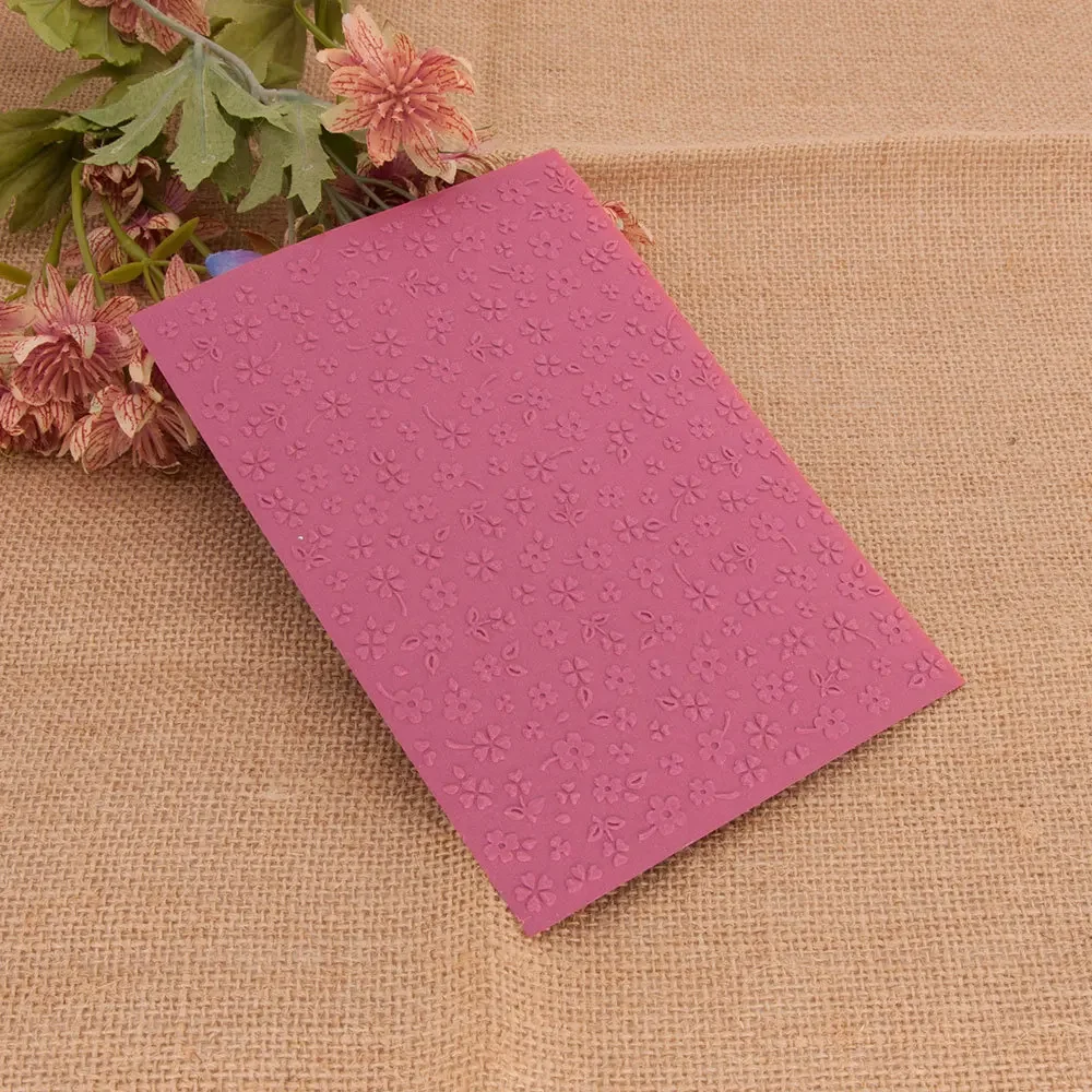 Embossing Folders, Plastic Embossing Folders Template DIY Craft Paper Card Template Mold for Card Making DIY Scrapbooking EM265