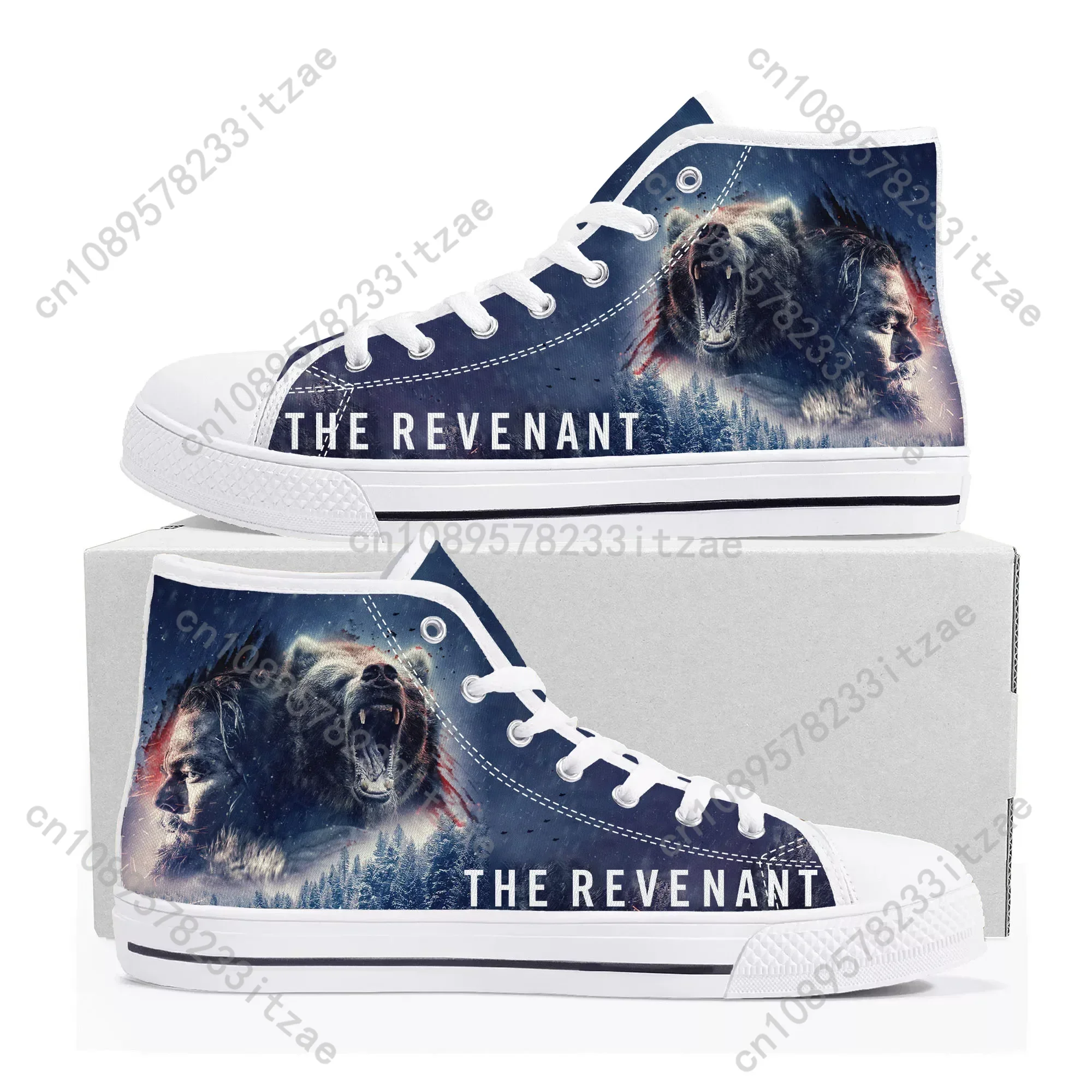 

Revenant High Top Sneakers Mens Womens Teenager High Quality Leonardo DiCaprio Canvas Sneaker couple Casual Shoe Customize Shoes