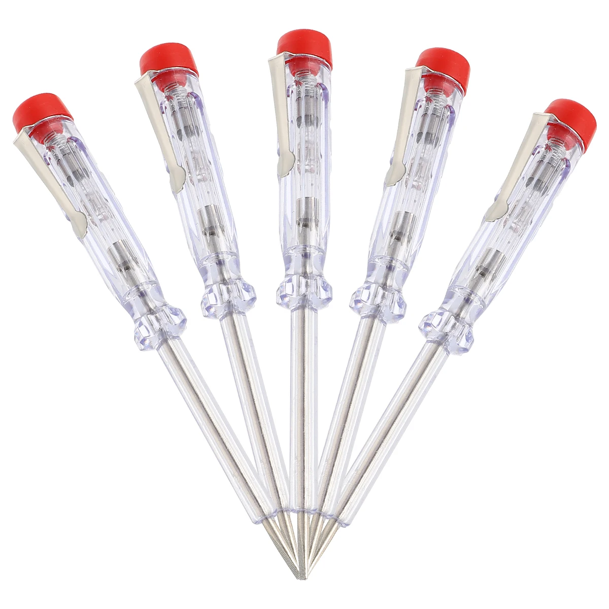

5pcs Voltage Tester Pen Circuit Slotted Screwdriver Set For Home Automotive Garage Repair Tools Multimeter