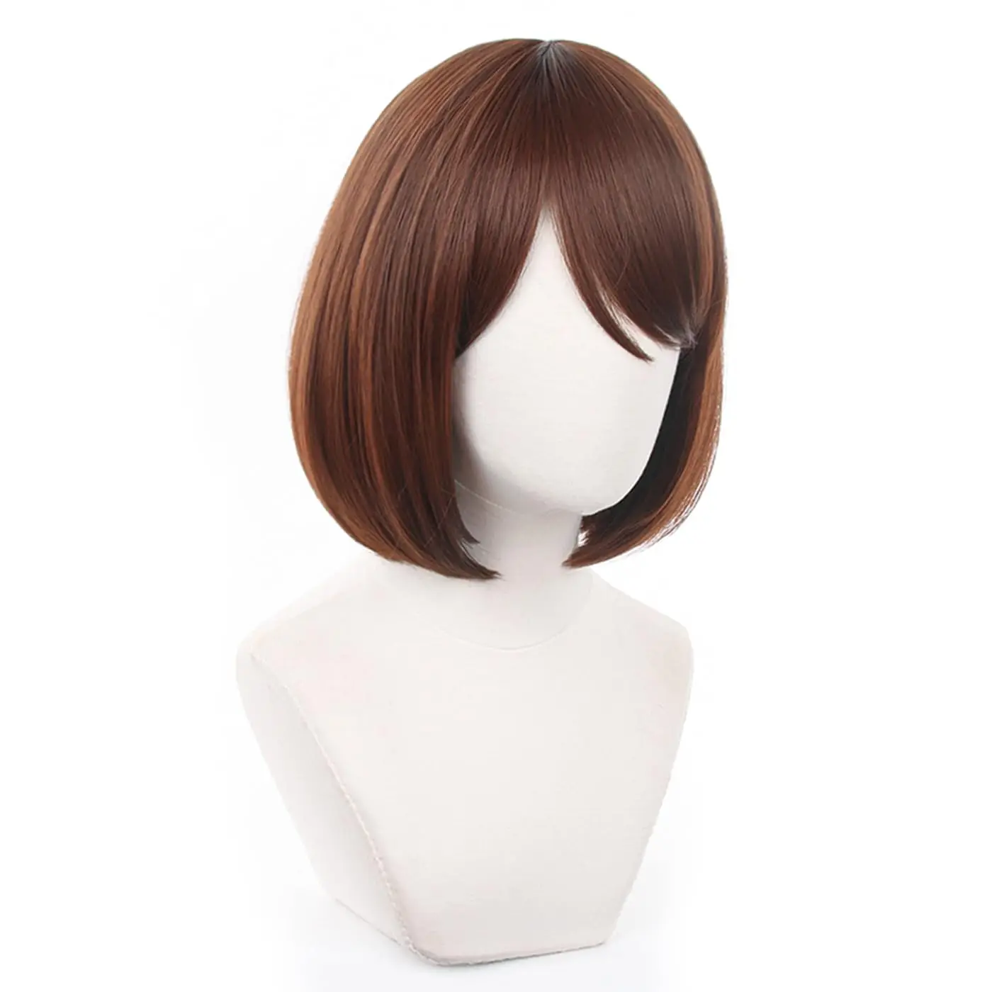 

Anime Megumi Kato Cosplay Wig For Women Short Short Dark Brown Costume Accessories for Halloween Short Bob