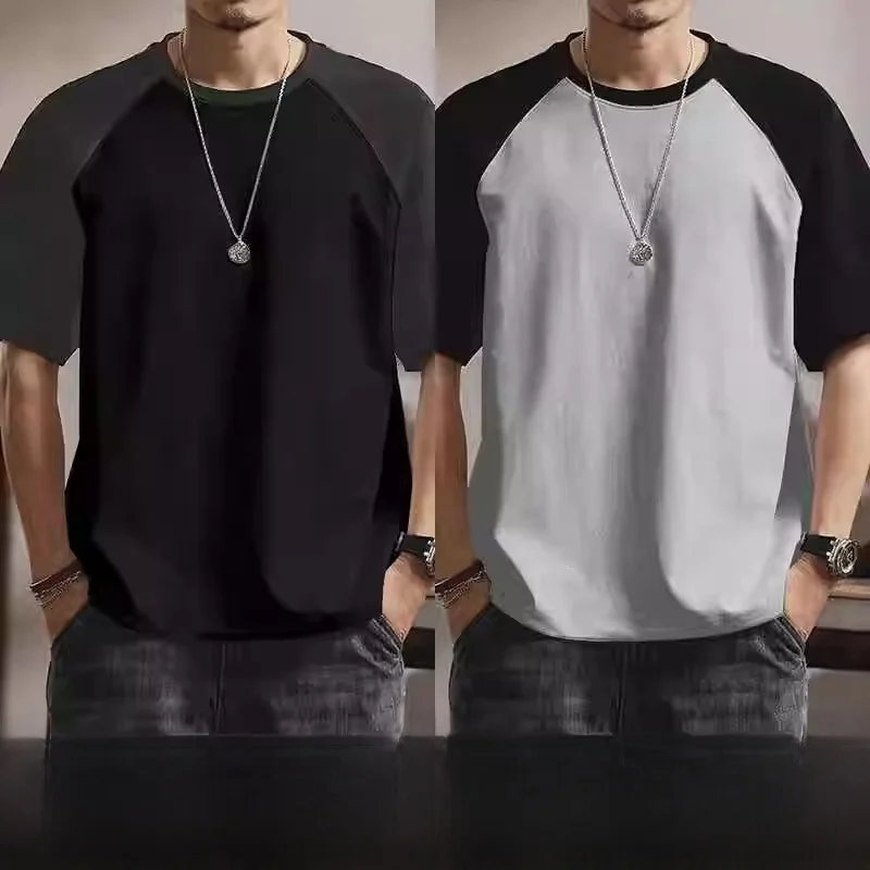 

Мужская футболка ort Sve Ice Silk Thin Summer Faionable Loose Fit Breathable Base irt Youth Allied Ne Top