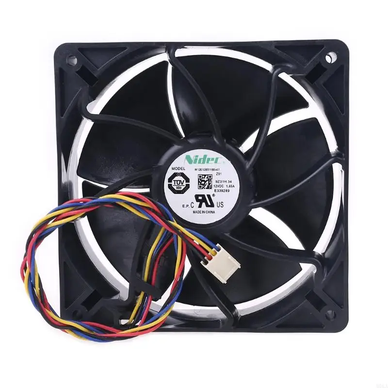 

12v 1.65A Nidec W12E12BS11B5-57 13038 Cooling Fan Replacement