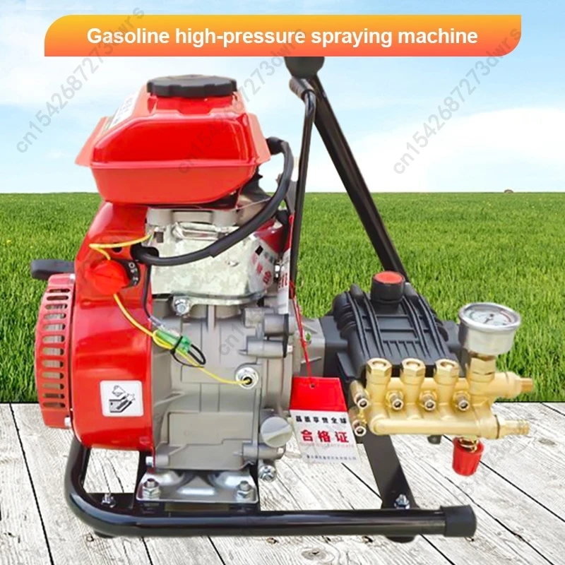 New Gasoline 4-Stroke High Power Sprayer 154 Model Portable Multi-Function Pump Sprayer for Garden Orchard Cleaning