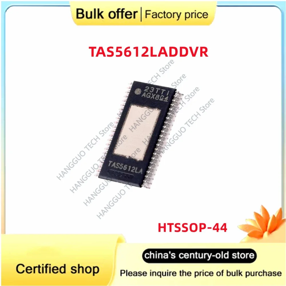 5PCS/Lot Original AS5612LA TAS5612LADDVR HTSSOP-44 stereo digital Class D audio amplifier IC chip