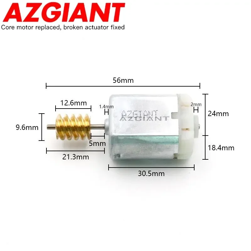 

DC Motor for Jaguar XF CC9, XF X250, XK XKR, AstonMartin Rapide, V8 Vantage, DB9, Mazda Axela MK1 Door Locking Actuator Repair