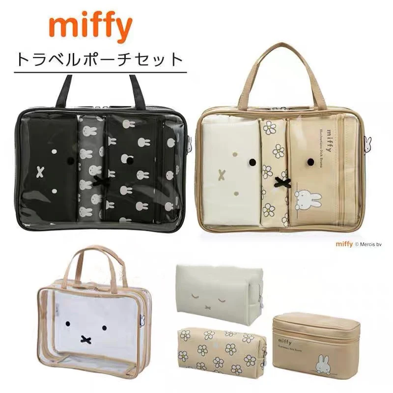 

Miffy Kawaii Rabbit косметичка для путешествий портативная ручная сумка для хранения туалетных принадлежностей классификационная сумка подарочные игрушки для девочек