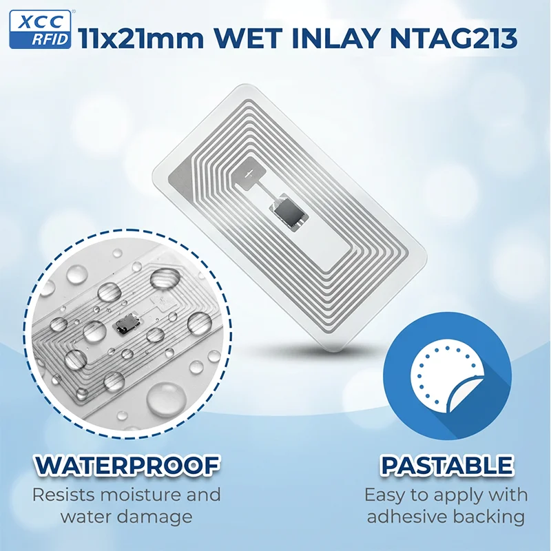 NFC-stickers NTAG213 – 40 Stuks, 144 Byte, Programmeerbaar En Herbeschrijfbaar