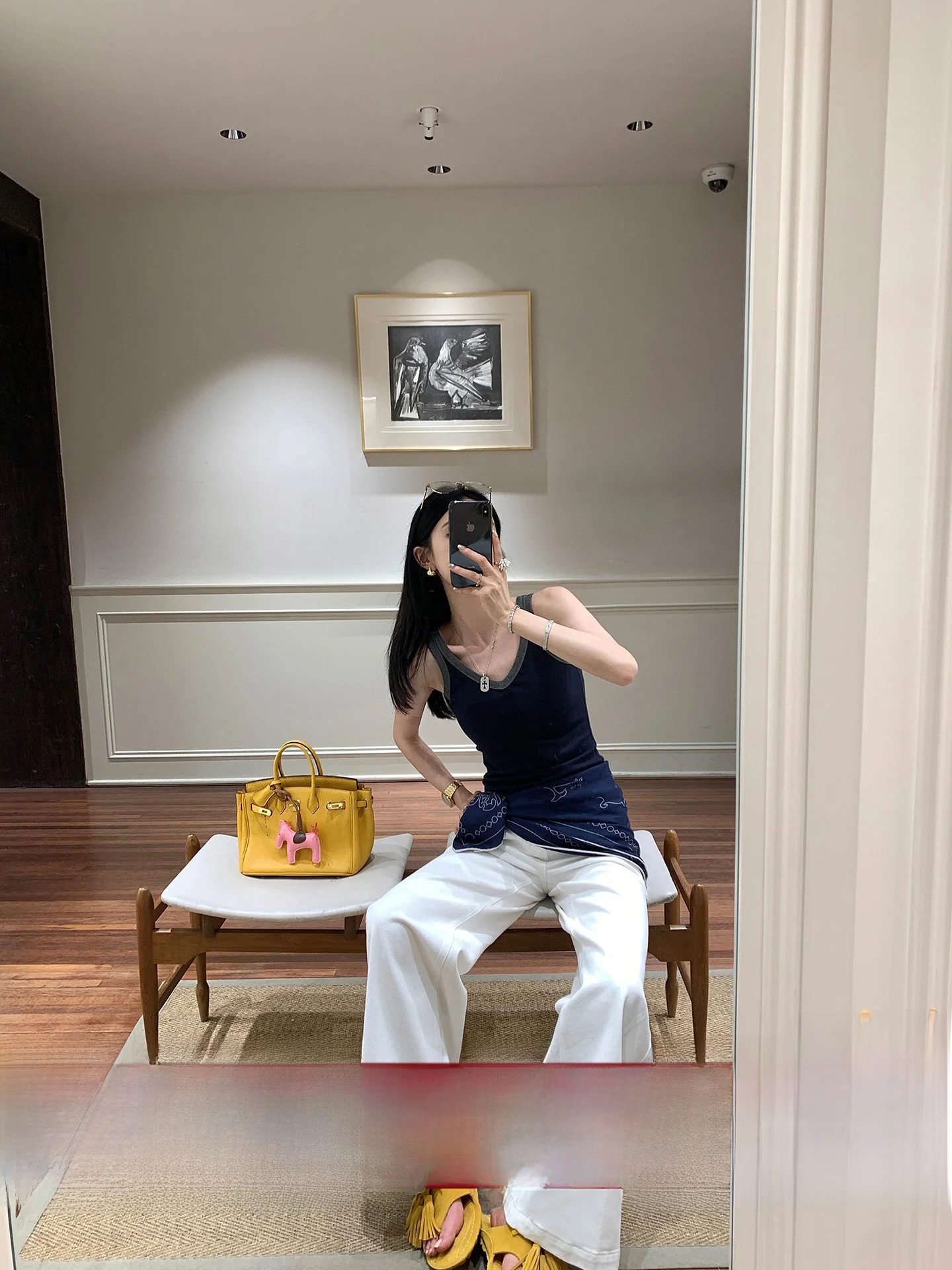 White Straight Leg Jeans Women's Summer New Sle Slim Fit Loose Thin Floor-Length Pants Cotton High Waist Zipper Closure