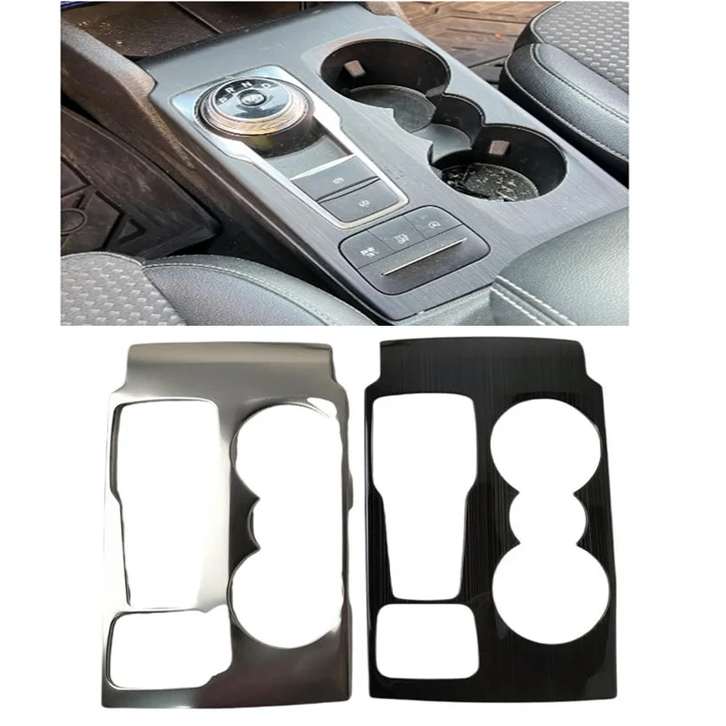 

1PC Stainless Steel Gear Panel Decoration Cover For 2019-2021 FORD Focus 4 MK4 Car Accessories