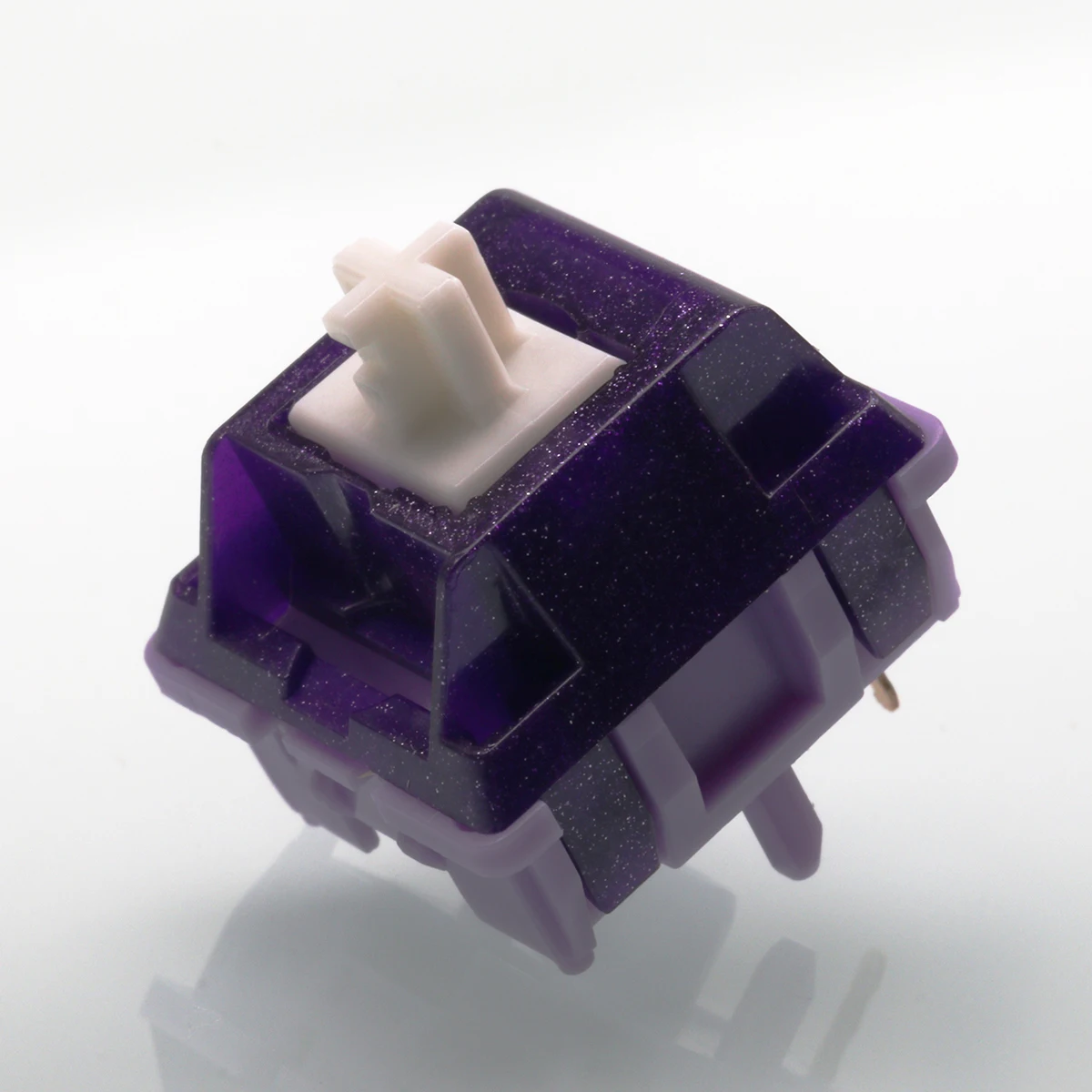 Bitter Tea Purple Switches V2 58g 63.5g Paragraph Tactile Pre-Lubrication HIFI Sound Effects Keyboard Switches