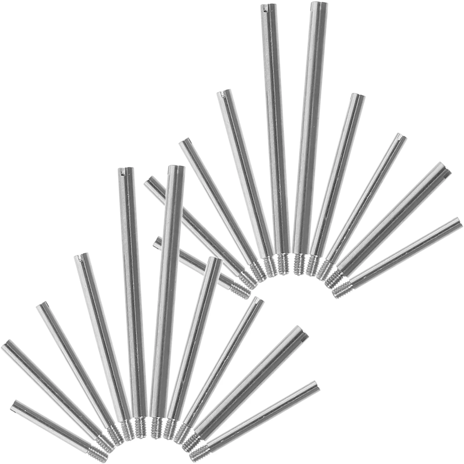 

10 Models Watch Screws Repair Tools Silver Spring Bars Replacement Kit Strong Metal Suitable All Watches