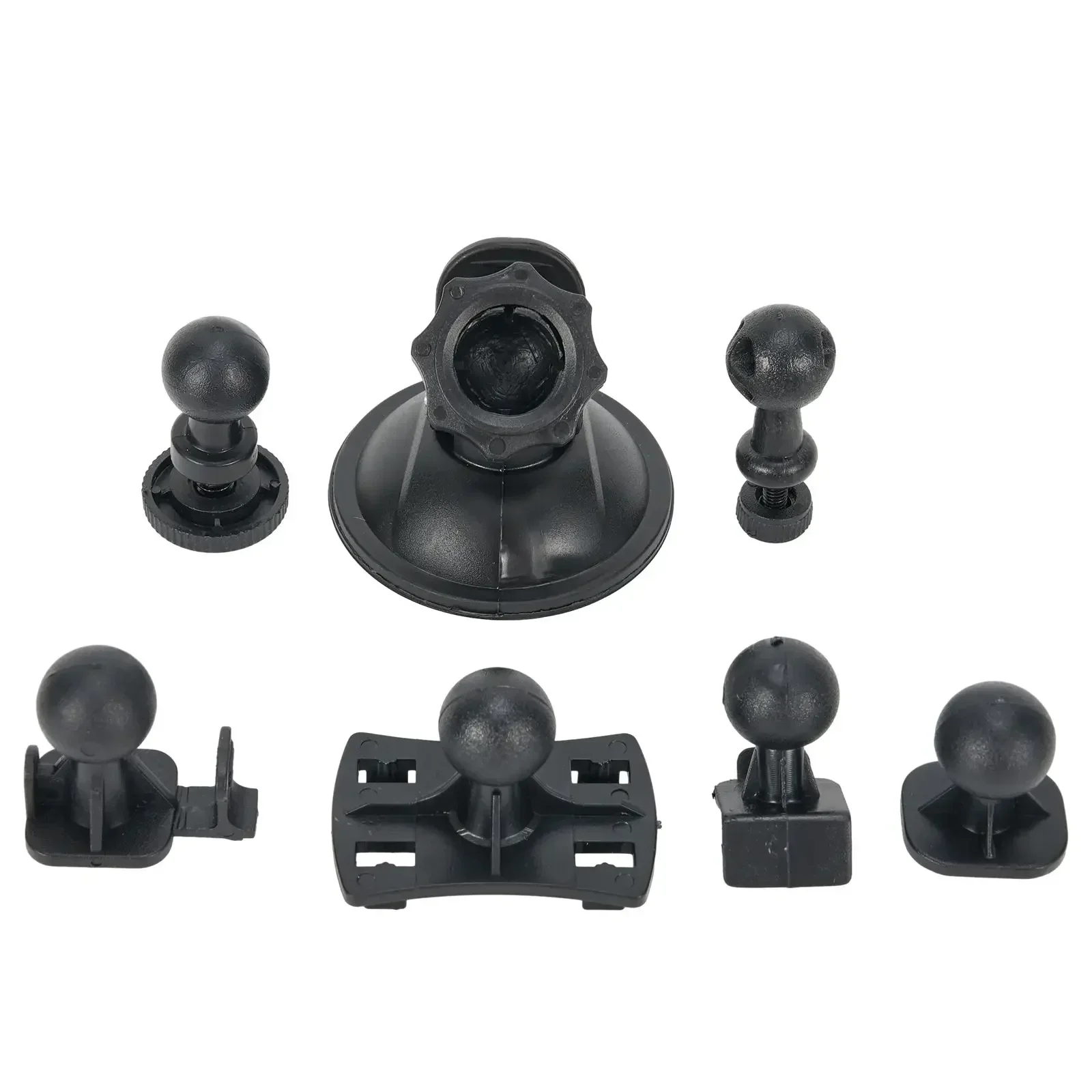 Cam Mount Holder Car Suction Cup For Dash Cam Holder Vehicle Video Recorder With 6 Types Adapter Security GPS Accessories