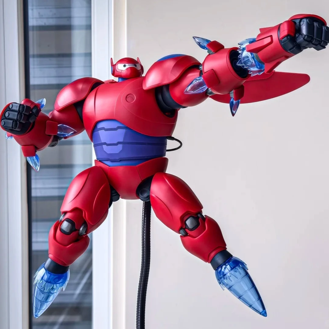 غونغ بطل كبير 6 Baymax الجمعية 18 سنتيمتر شخصيات الحركة المنقولة Mecha وضع المعركة المشتركة المنقولة أنيمي نموذج جمع اللعب هدية