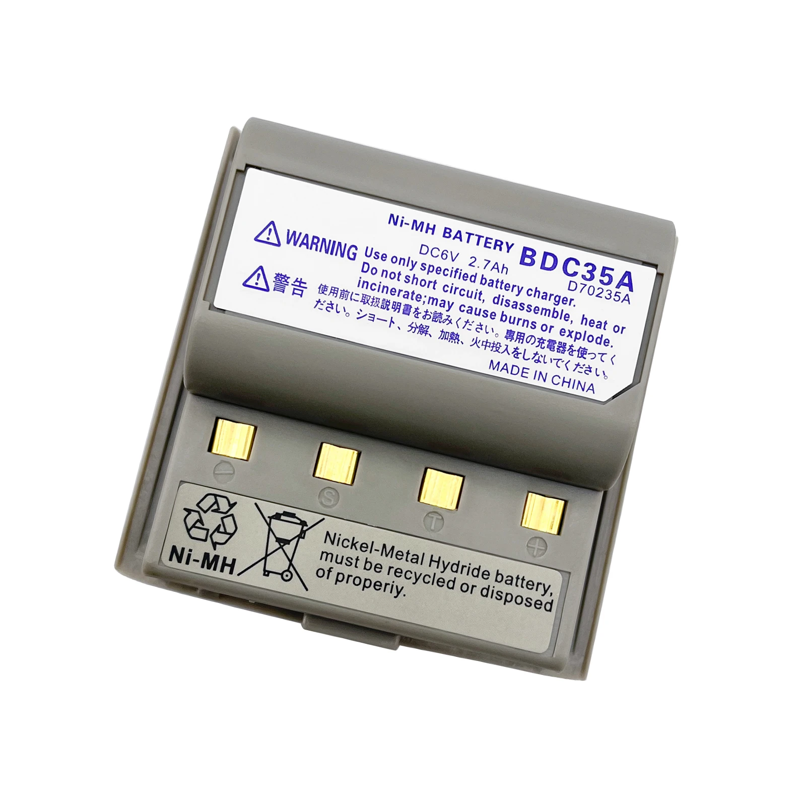 토탈 스테이션용 BDC-35 배터리, BDC35A, Sokk-ia SET030R 130R 2100 22D 시리즈, 6.0V, 2700mAh