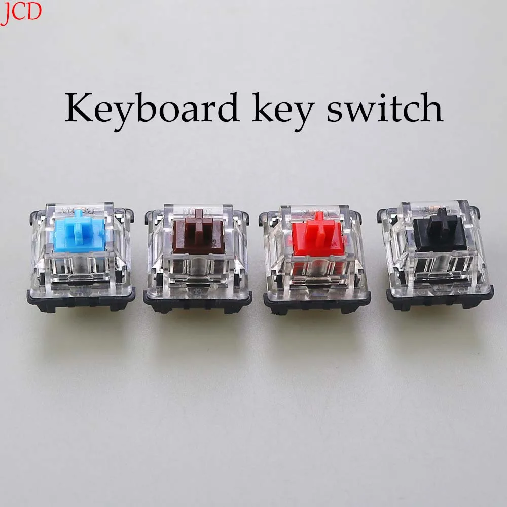 BSUN Switches Mechanical Keyboard Black Blue Brown Red Key Switch For CIY Sockets SMD 2pin Thin pins Compatible with MX switch