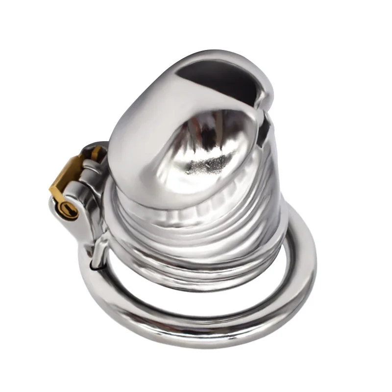 Men's metal chastity lock, chastity device, penis cage, penis lock, adult sex toy