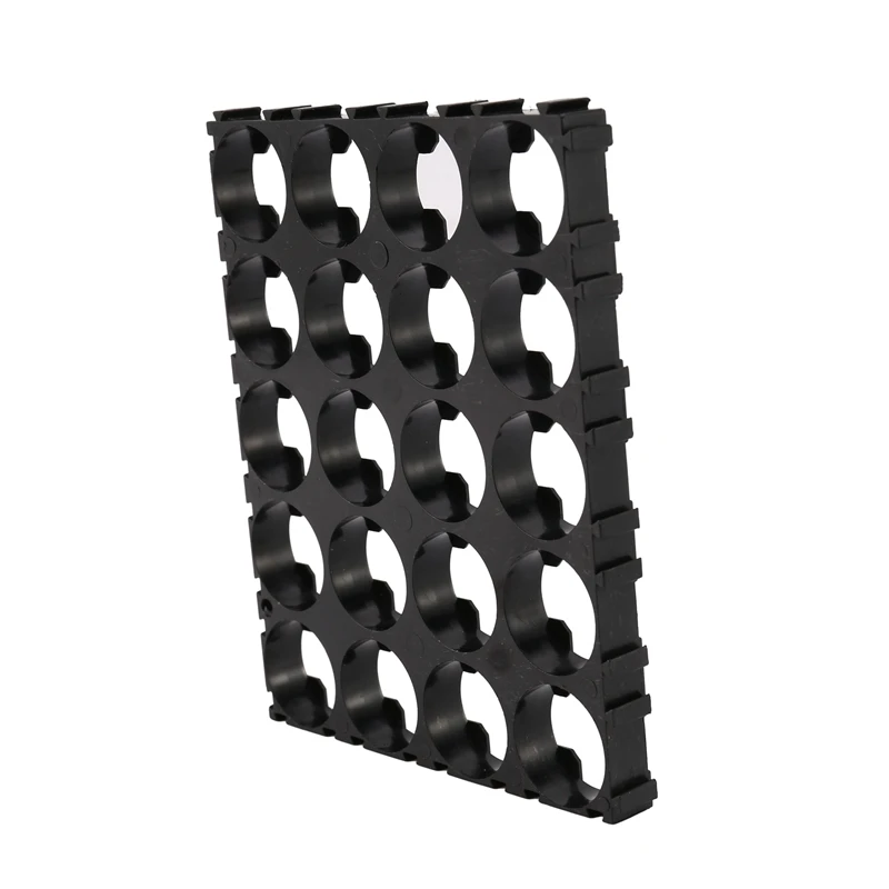 20 قطعة 18650 بطارية 4X5 خلية فاصل يشع قذيفة حامل بلاستيك قوس 18.4 مللي متر