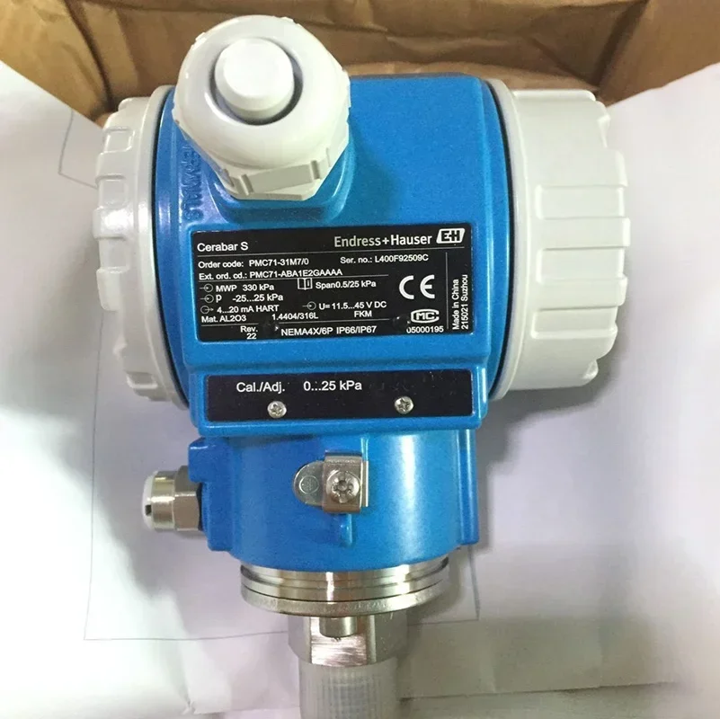 Pressure Transmitter Endress Hauser Transmisor De Presion Cerabar PMP75 PMP51 PMC71