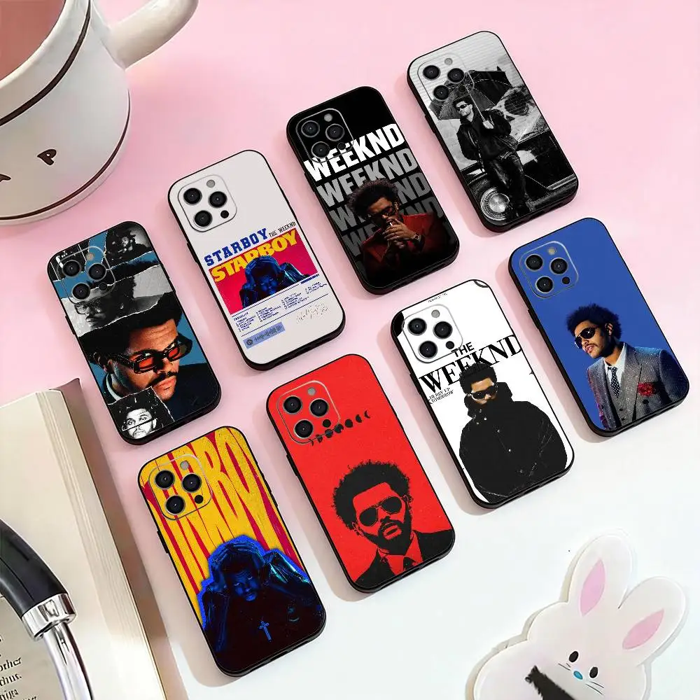 Singer The Weeknd  Phone Case For iPhone 17,16,15,14,13,12,11 Plus,Pro,Max,XS Silicone Soft Cover