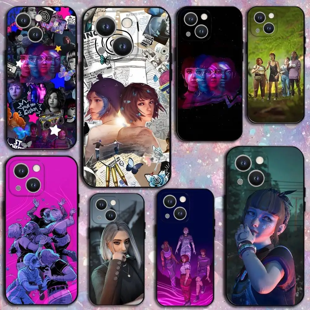 

Lost R-Records Bloom Rage Phone Case For iPhone 16,15,14,13,12,11 Plus,Pro Max,XS,X,XR,SE,Mini,8,7,Soft Silicone Black Cover