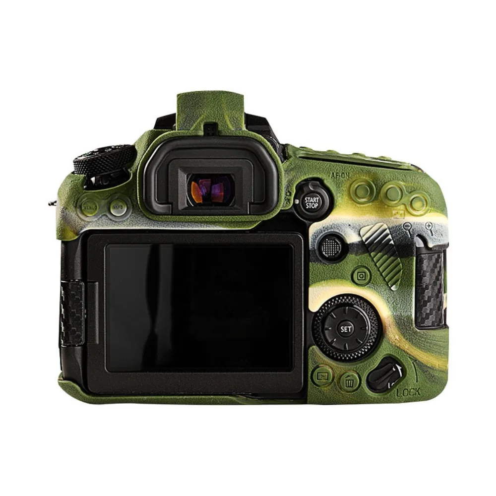 

Camera protective cover,For Canon 90D Camera Cover Protector Silicone Case,Armor Skin Body + free tempered film