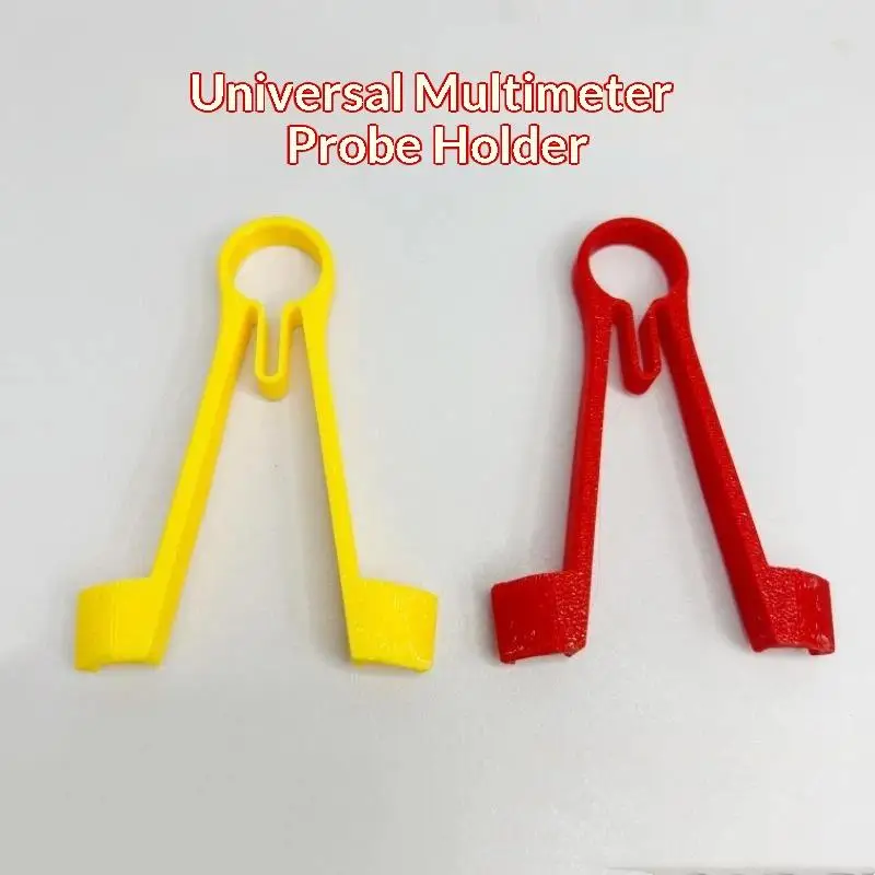 10Pcs 10 Mm Dia Multimeter Probe Holder Tester Clamping Tool Electrical Testing Power Supply Maintenance Accessories