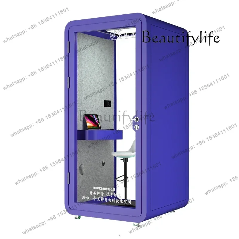 Customizable color. Soundproof room, mobile home sleeping cabin, piano, singing drum set, indoor sleeping cabin