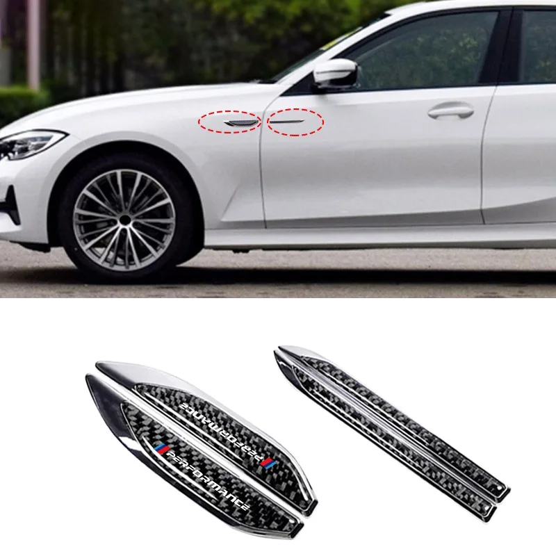 3D Metal Car Fender Body Side Wing Emblem Sticker For BMW Performance F30 F32 F36 F34 G20 G23 3 Serie F20 F22 F26 X5 X6 X7 X3 X1