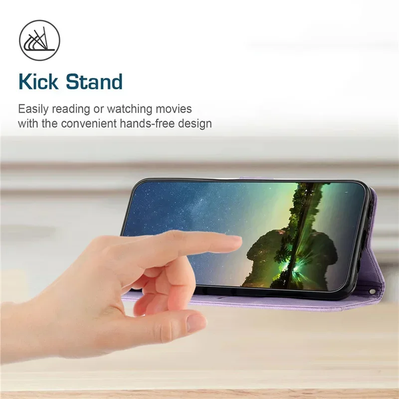 Spark 30 Pro Case Solid Color Leather Wallet Phone Cover For Tecno Spark 30 C Spark30 Pro 30Pro 30C 4G 5G Magnetic Case Funda