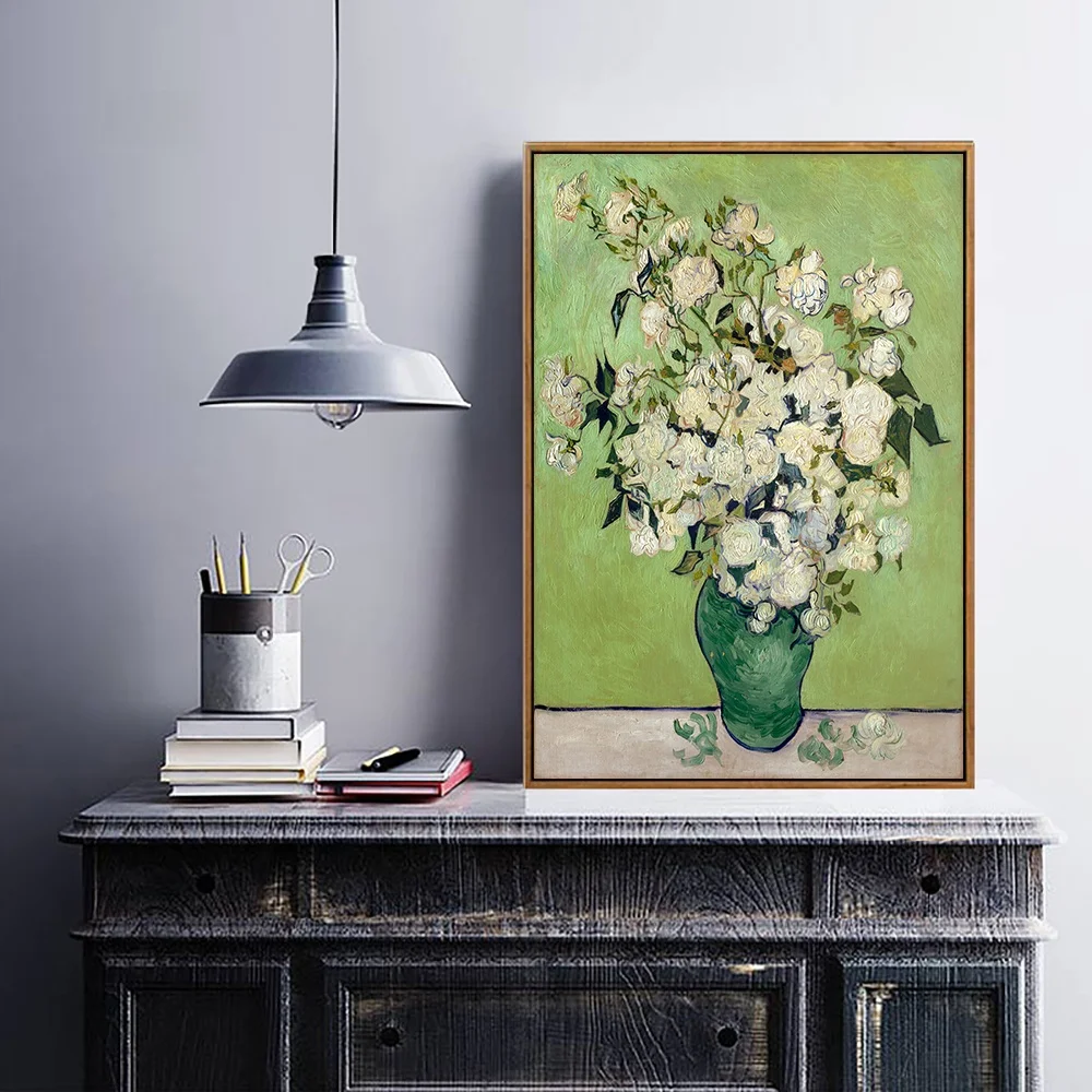 

Декоративная картина Ван Гога «Подсолнухи» в европейском стиле для гостиной и прихожей, всемирно известное художественное произведение, современный декор для интерьера.