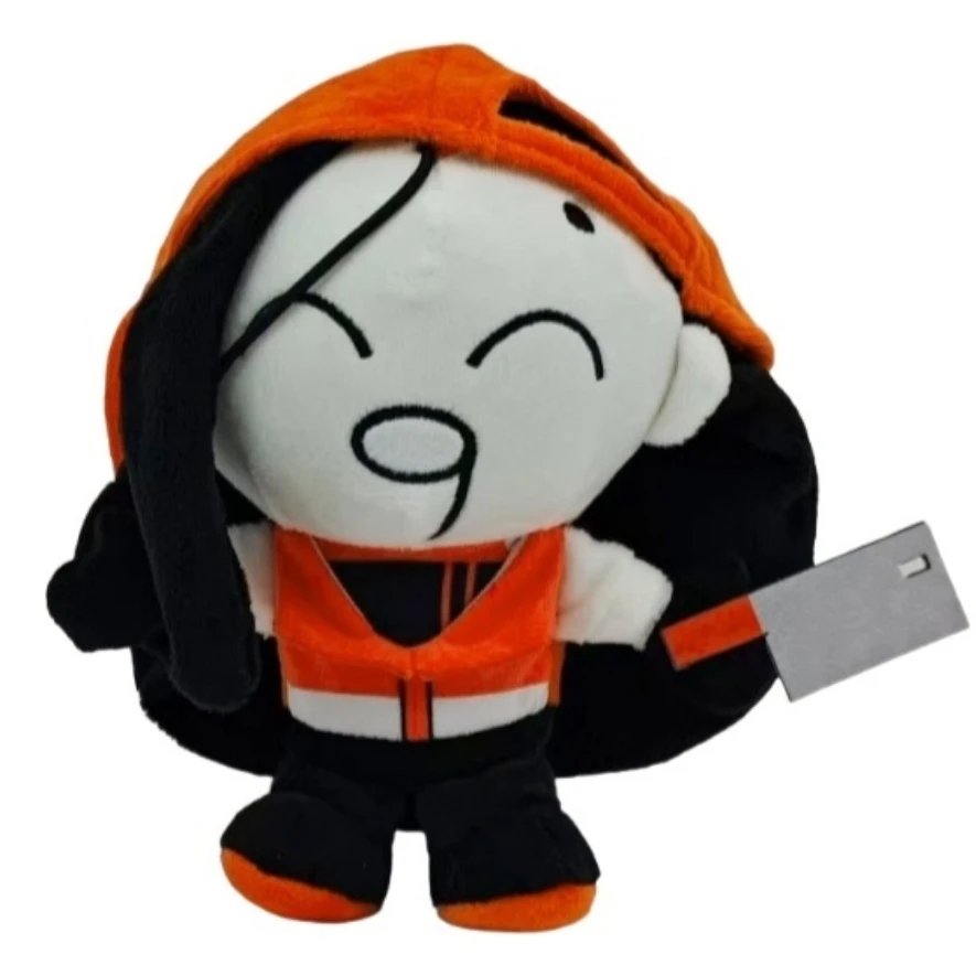 Nuevo juguete de peluche de carnicero, muñeco de peluche de monstruo asesino, personaje de juego suave, regalo coleccionable para fanáticos del terror