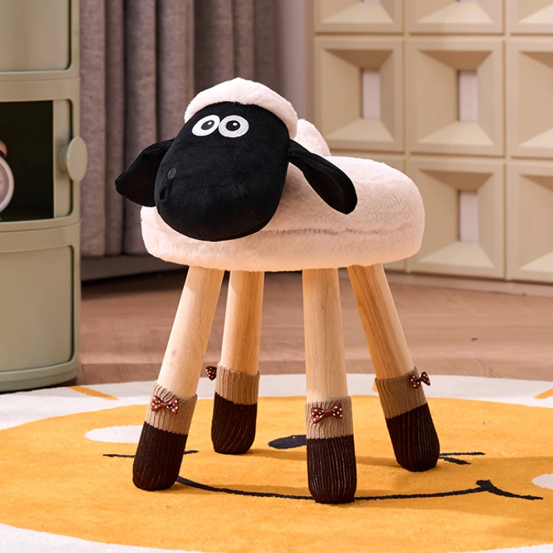 

Xiao Yang Xiao En solid wood children's stool low stool