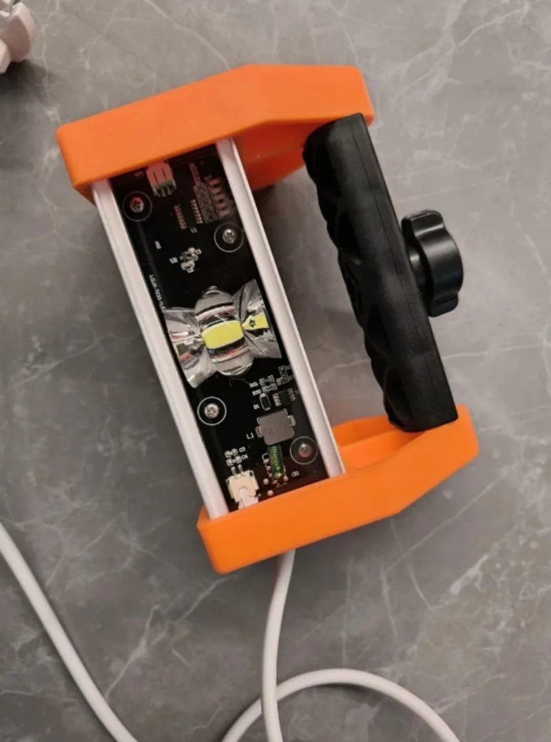 

Wall Surface Grinding Inspection LED Light 155 Degree Wide Angle 4 Level Dimming Portable Work Light