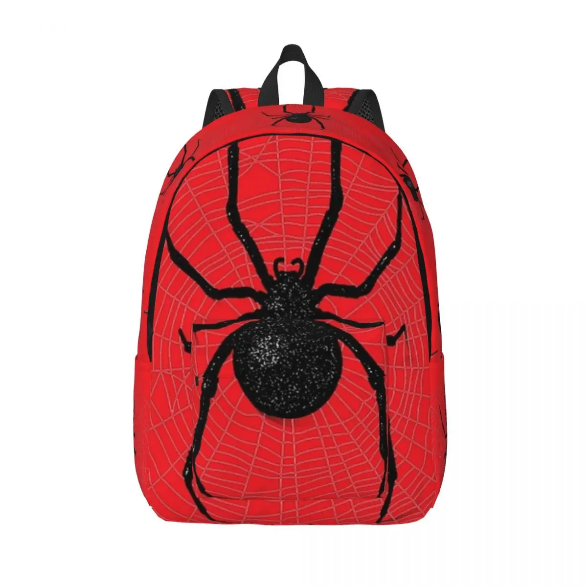 Cool Spider Web Backpack Middle High College School Student Bookbag Men Women Daypack Hiking