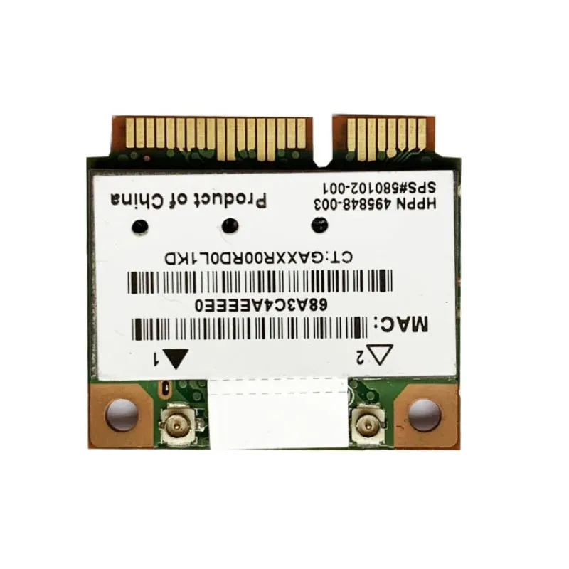 Atheros AR9280 2.4ghz 5ghz WiFi Network Card WLAN Minipci-e AR5BHB92 for Linux Hackintosh Win10 Wireless PCIE WIFI ASUS dell