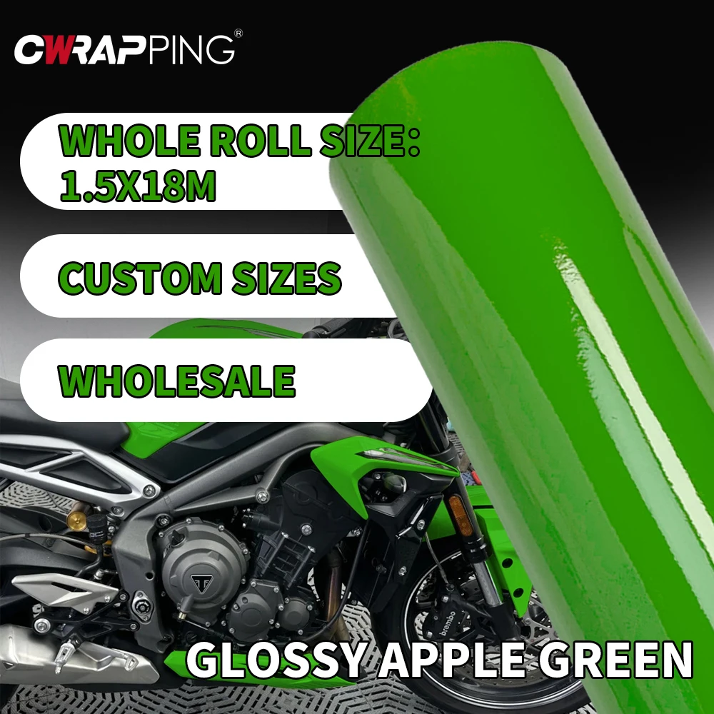 Fahrzeugdekoration, glänzende Vinylfolie, Farbwechselfolie, individuelle Motorrad-Vinyls, Autoaufkleber, wasserfeste Farbe, Karosseriefolien