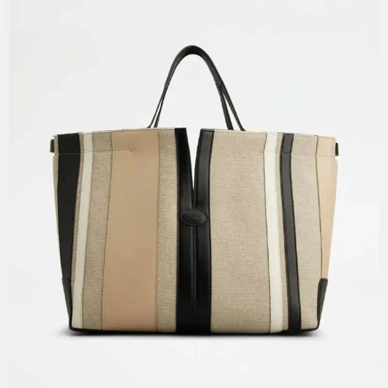 

Large Capacity Women's Leather Tote Bag Simple Versatile Single Shoulder Bag Business Commute Bucket Bag For Winter