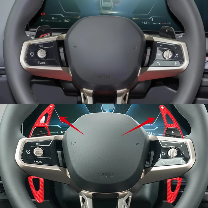 

Car Steering wheel paddle shifters Shift Paddle For BMW X3 G45 2025 X1 U11 2023-2026 1 5 Series G60 F70 2024-2026