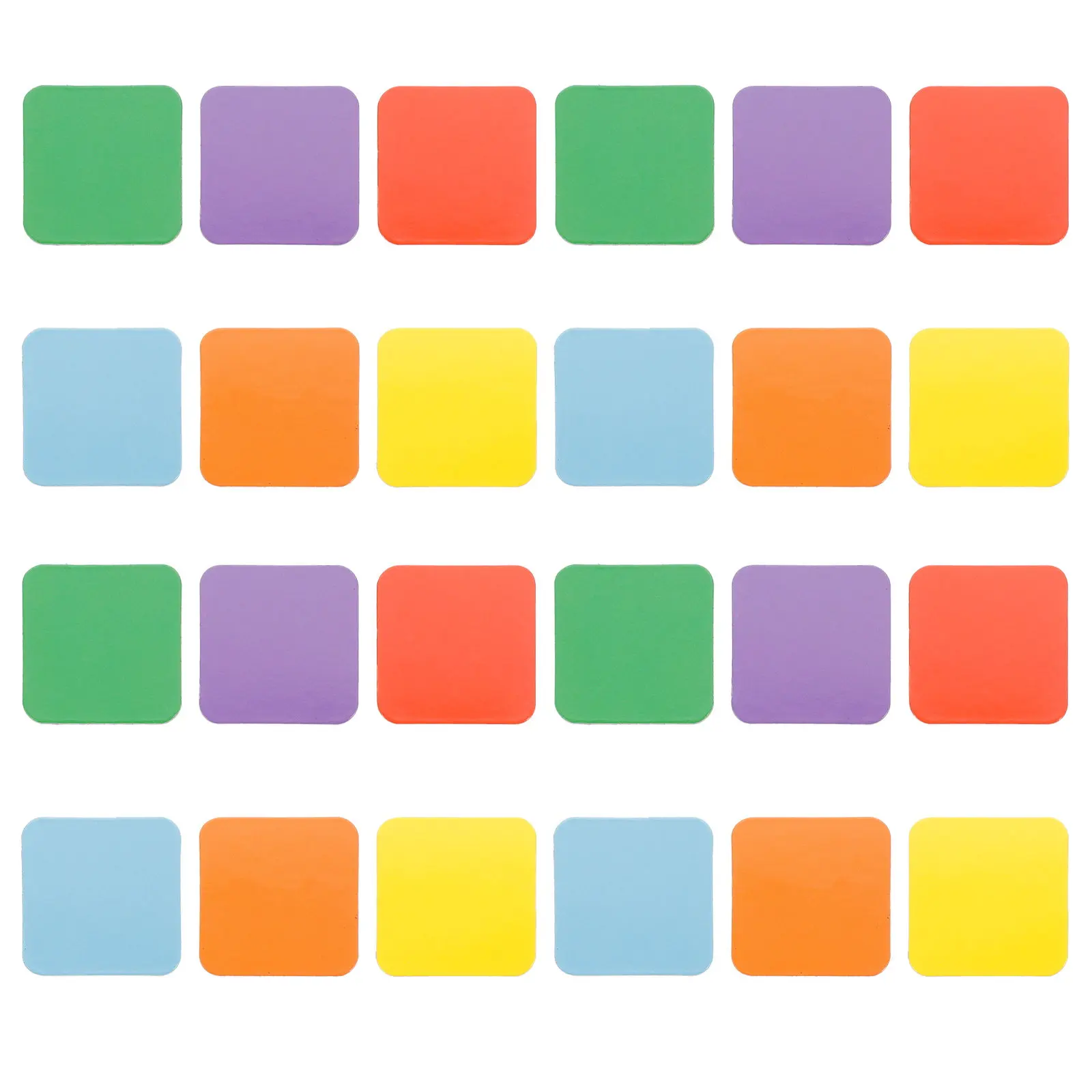 24pcs Colorful Magnetic Stickers Fridge Magnets For Kids Educational Decorative Teaching Tools Home Kitchen