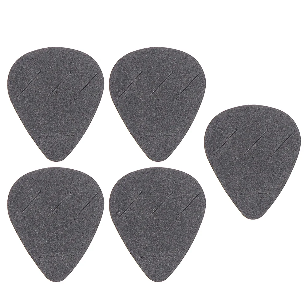 

5 Pcs Guitar Pick Case Storage Box Bag Holder Multifunction Case. Black Holders