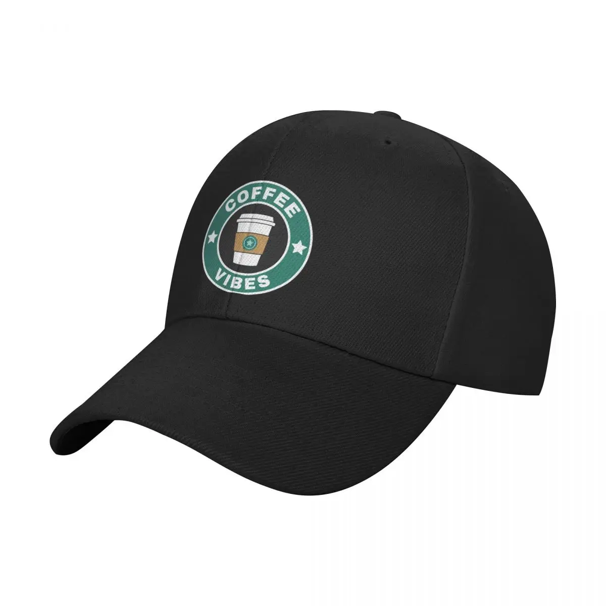 

Coffee Vibes Baseball Cap Sun Cap Sunhat tactical cap Big Size Hat Women's Golf Clothing Men's