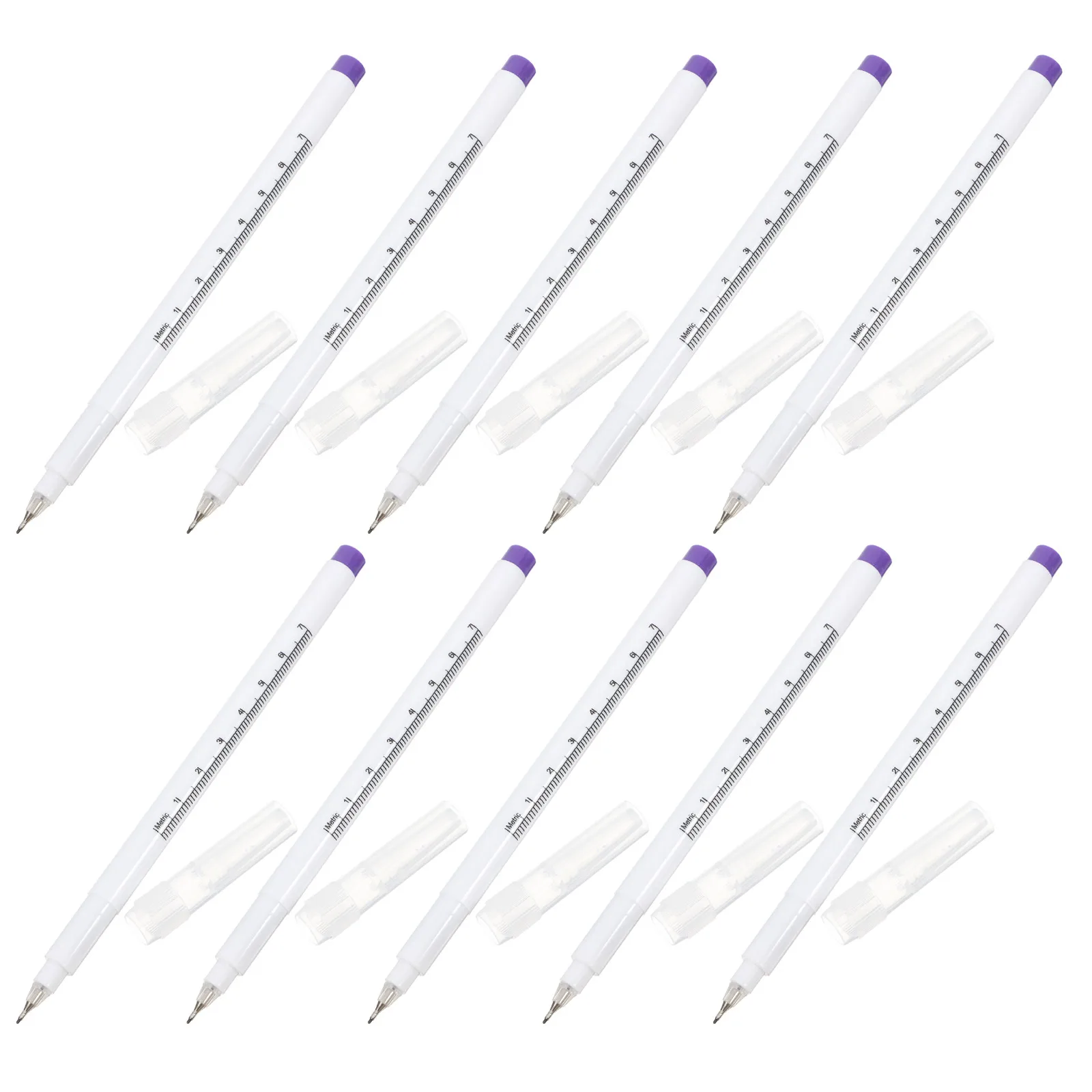 

10 Pcs Tattoo Markers Pens Positioning Marking Oil Ink Painting Pencil Skin Plastic Fine Tip